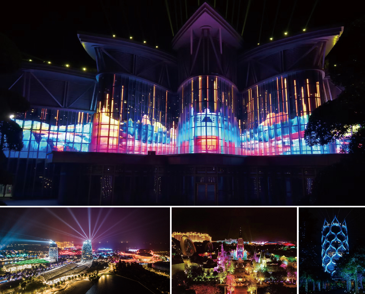   Aesthetics of led facade screen  